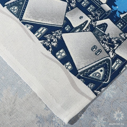 Скатерть Текстильный городок Полночь ТХбК29118-2/150 (120x150, синий)