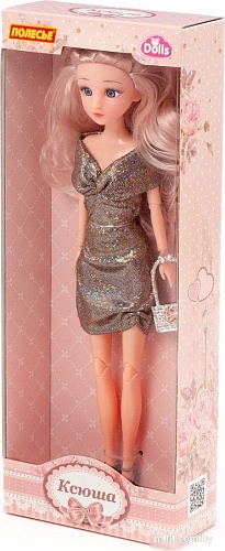 Кукла Полесье Ксюша в вечернем платье 02529