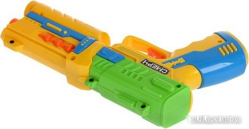 Бластер игрушечный Играем вместе С мягкими пулями и мишенью 1509G026-R1