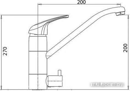 Смеситель Wisent W4298A