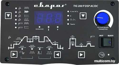 Сварочный инвертор Сварог Tech TIG 200 P DSP AC/DC (E104)