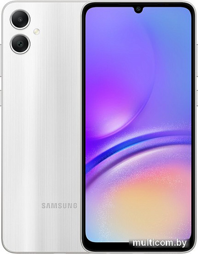 Смартфон Samsung Galaxy A05 SM-A055F/DS 4GB/64GB (серебристый)