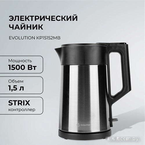 Электрический чайник Evolution KP15152MB