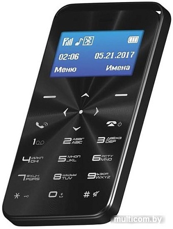 Мобильный телефон Hiper sPhone Vinyl (черный)