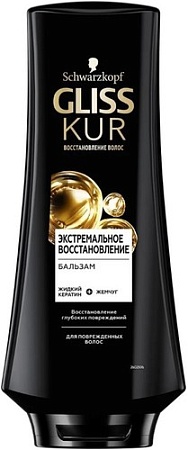 Бальзам Gliss Kur Экстремальное восстановление для поврежденных волос 360 мл
