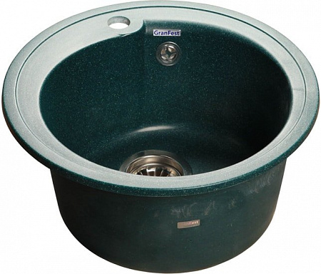 Кухонная мойка GranFest Rondo GF-R450 (зеленый)