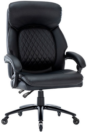 Кресло CHAIRMAN CH412 (экокожа, черный)