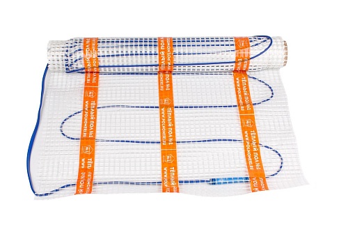 Нагревательный мат Теплый пол №1 ТСП-80-0.5 с терморегулятором RТС 70.26