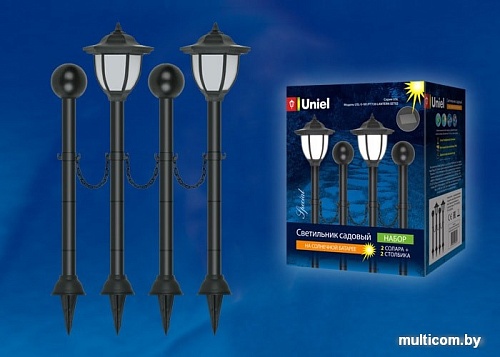 Садовый светильник Uniel USL-S-181-PT720 Lantern SET02