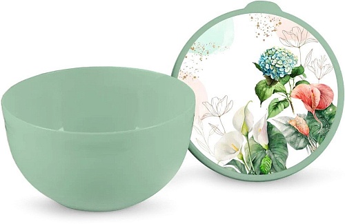 Миска для смешивания Полимербыт Гармония 4359726 (с крышкой)