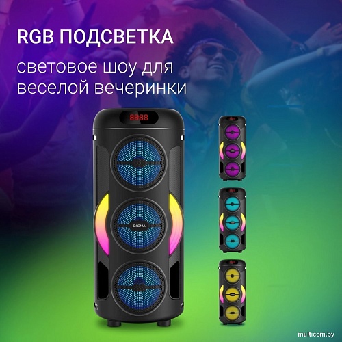 Беспроводная колонка Digma D-MC1721