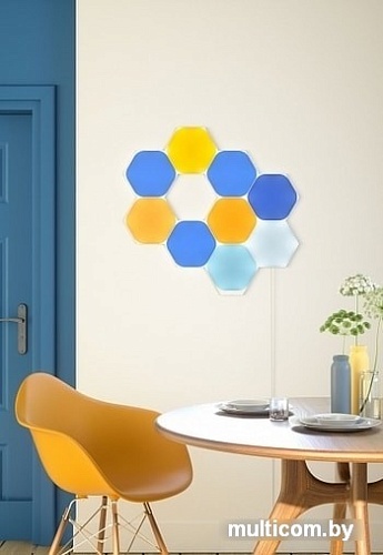 Светодиодная панель Nanoleaf Shapes Hexagon Starter NL42-0002HX-9PK