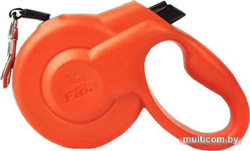 Поводок-рулетка Fida Styleash трос 5 м S 66264 (красный)