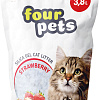 Наполнитель для туалета For Friends Силикагелевый с ароматом клубники TUZ791 3.8 л