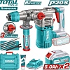 Перфоратор Total TRHLI202885 (с 1-им АКБ, кейс)