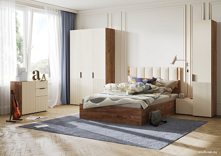 Тумба Стендмебель Соната КМ 02 800 (моно керамика/дуб крафт табачный)