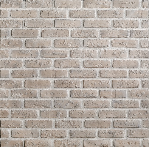 Декоративный кирпич Подворье Феодал Кирпич античный рядовой (светлый беж)