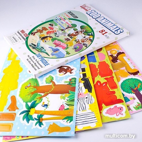 Мозаика/пазл Darvish Zoo Animals LK-8861 DV-T-2493-F