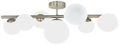 Люстра средней высоты Mirastyle XL-20991/7 Satin+WG