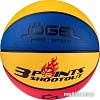 Мяч Jogel Streets 3 Points (7 размер, желтый/синий/красный)
