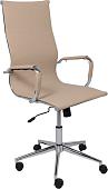 Офисное кресло AksHome Evelin (экокожа, кремовый)