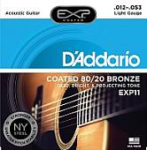 Струны для гитары D'Addario EXP-11