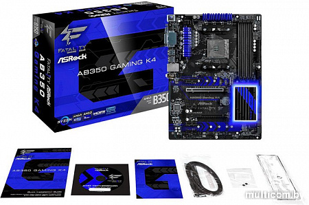 Материнская плата ASRock Fatal1ty AB350 Gaming K4