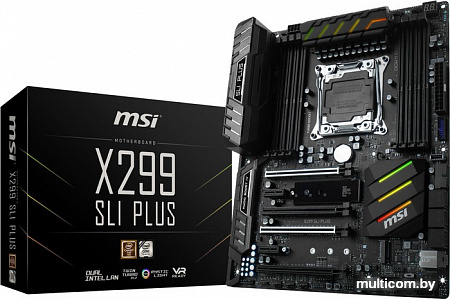 Материнская плата MSI X299 SLI Plus