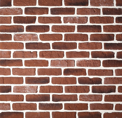 Декоративный кирпич Подворье Феодал Кирпич средневековый угловой (темная охра)