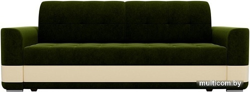Диван Mebelico Честер 200x143 61054 (зеленый/бежевый)