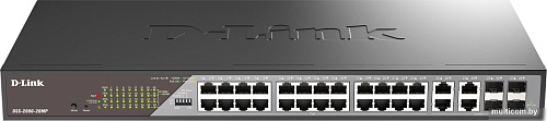 Управляемый коммутатор 2-го уровня D-Link DSS-200G-28MP/A1A
