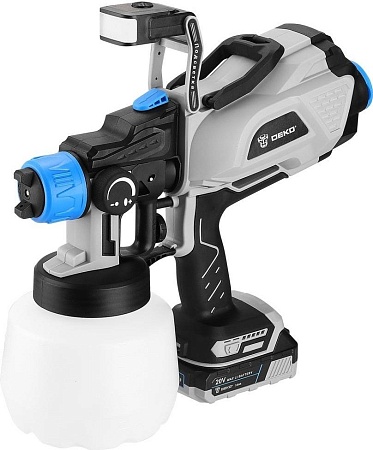 Краскораспылитель Deko SGD20 PRO 085-1337 (с 2-мя АКБ)
