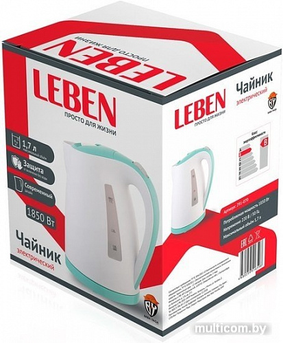 Электрочайник Leben 291-070
