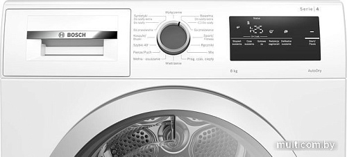 Сушильная машина Bosch Serie 4 WTH85V8EPL