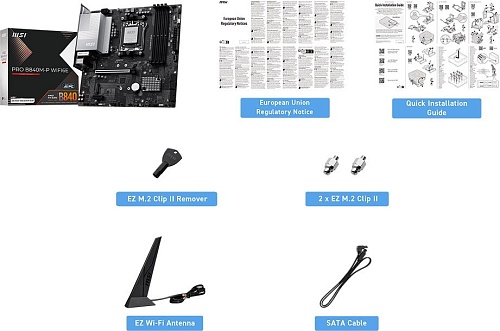 Материнская плата MSI Pro B840M-P WiFi6E