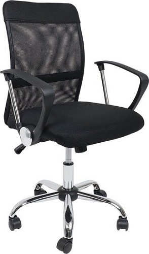 Кресло AksHome Aria light Eco (черный/сетка черный)