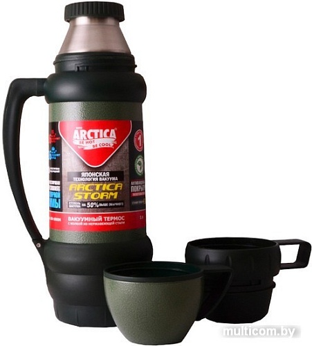 Термос Арктика 109-1000M Green