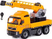 Полесье Volvo Автомобиль-кран с поворотной платформой 8824