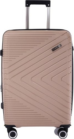 Чемодан-спиннер Pride РР-202 (S, капучино)