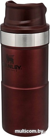 Термокружка Stanley Classic 0.35л One hand 2.0 10-06440-043 (бордовый)