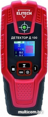 Детектор скрытой проводки ELITECH Д 100