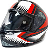 Мотошлем AIM RH360 360-002-XL (XL, Carbon Battle Red)
