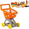Тележка игрушечная Стром Для супермаркета с продуктами У999