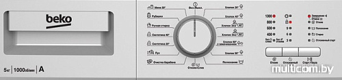 Стиральная машина BEKO WRS 55P1 BSS