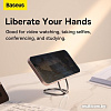 Накладка-держатель Baseus Rails Phone Ring Stand/Holder (темно-серый)