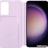 Чехол для телефона Samsung Smart View Wallet Case S23+ (лиловый)
