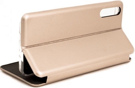 Чехол Case Magnetic Flip для Huawei Y8p (золотой)