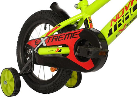 Детский велосипед Novatrack Extreme 14 2021 143EXTREME.GN21 (зеленый)