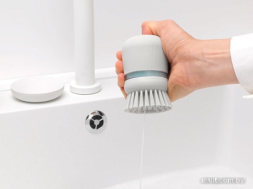Щетка с дозатором Brabantia 302640 (светло-серый)