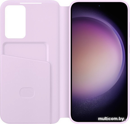 Чехол для телефона Samsung Smart View Wallet Case S23+ (лиловый)